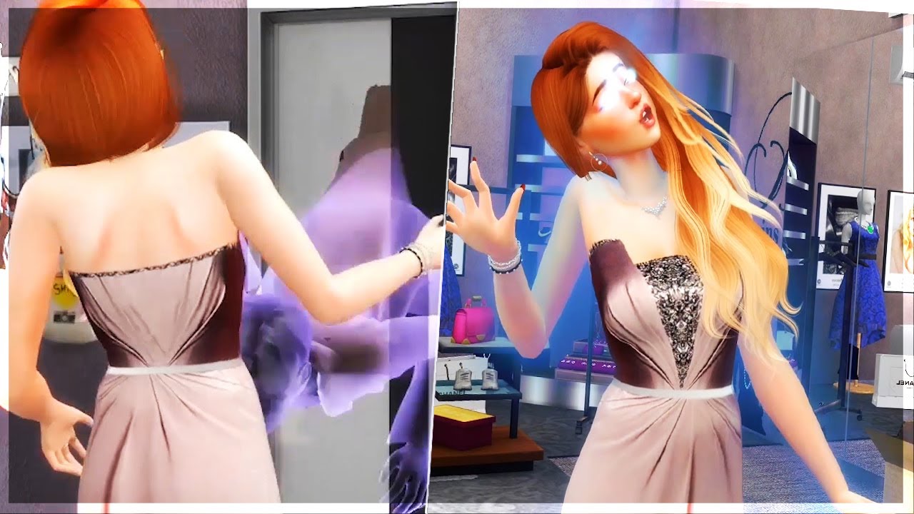 When A Ghost Possessing A Women: M2F Body Possession | Sims4Stories