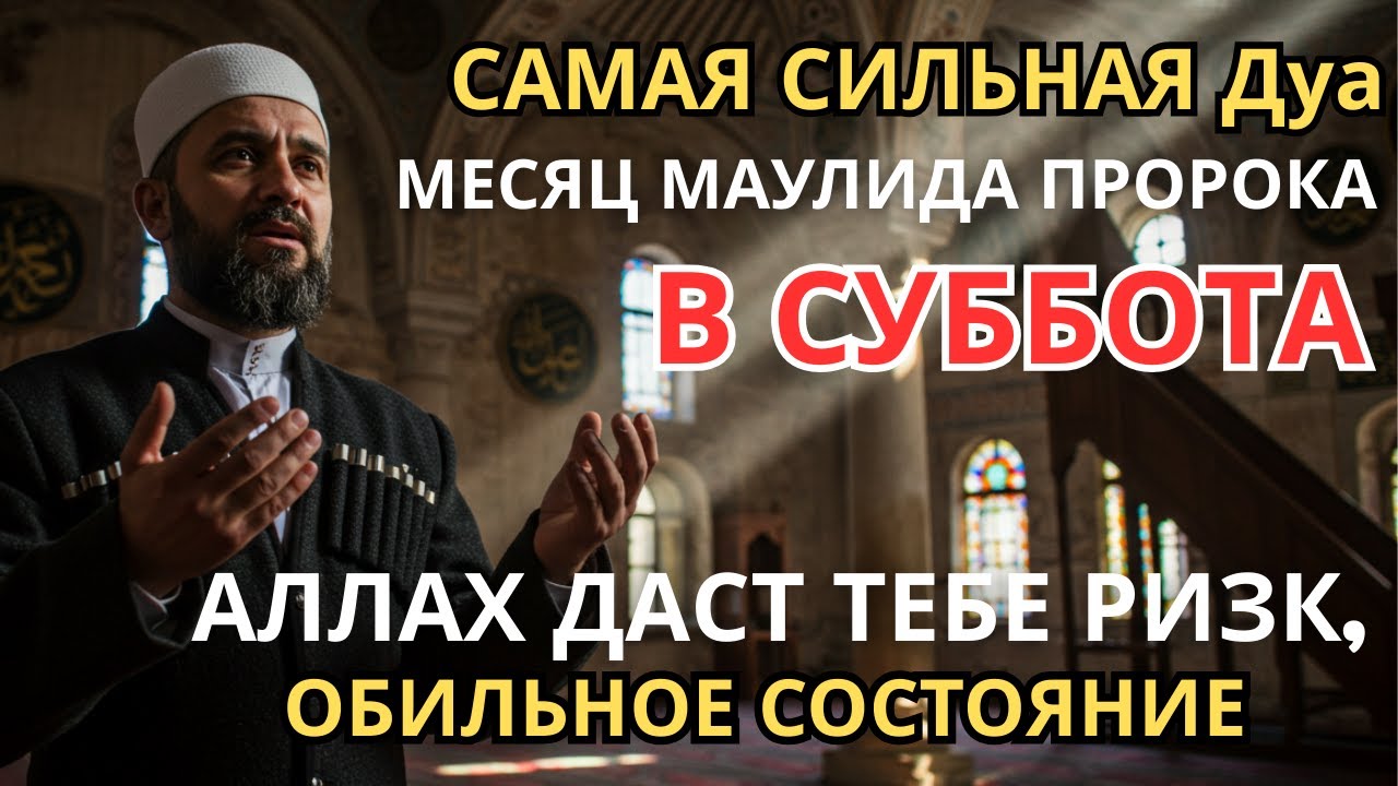 Самая сильная молитва по субботам месяца Маулид: привлечение богатства, успеха и счастья