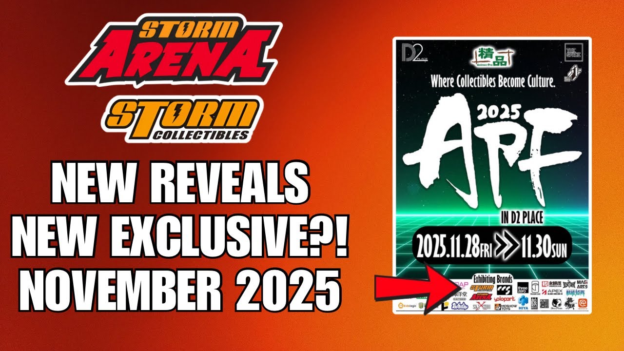 НОВЫЕ ПРЕДСТАВЛЕНИЯ STORM ARENA И STORM COLLECTIONS В НОЯБРЕ 2025 ГОДА ФЕСТИВАЛЬ ANIMES-PRO 2025