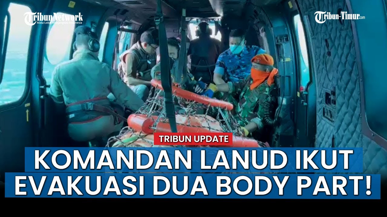 HOT NEWS; Baru Dua Jenazah Pesawat ATR 42-500 Diangkut Helikopter, Komandan Lanud Jelaskan Kendala!