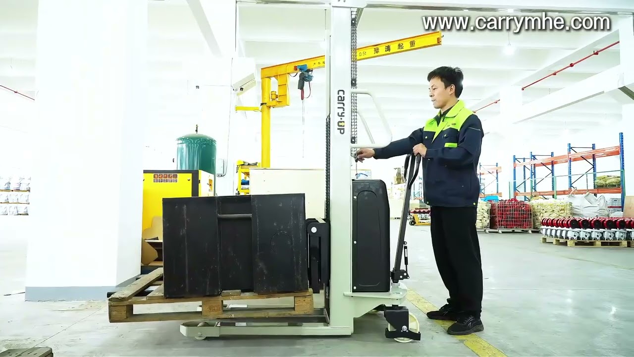 Economy Semi-Electric CDD10-L, CDD15B-L | Boost Efficiency with Carry Up Semi-Electric Stacker