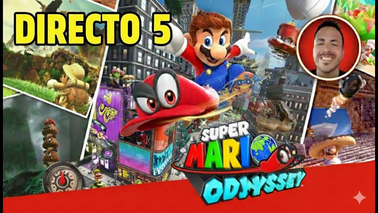 🌙 SUPER MARIO ODYSSEY 🌍 DIRECTO 5