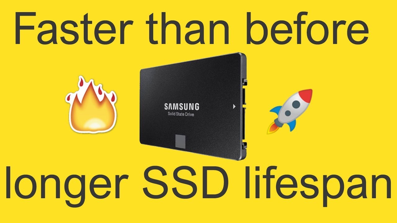 5 Tips To Improve SSD Performance and a longer SSD Lifespan | Samsung EVO 860 SSD