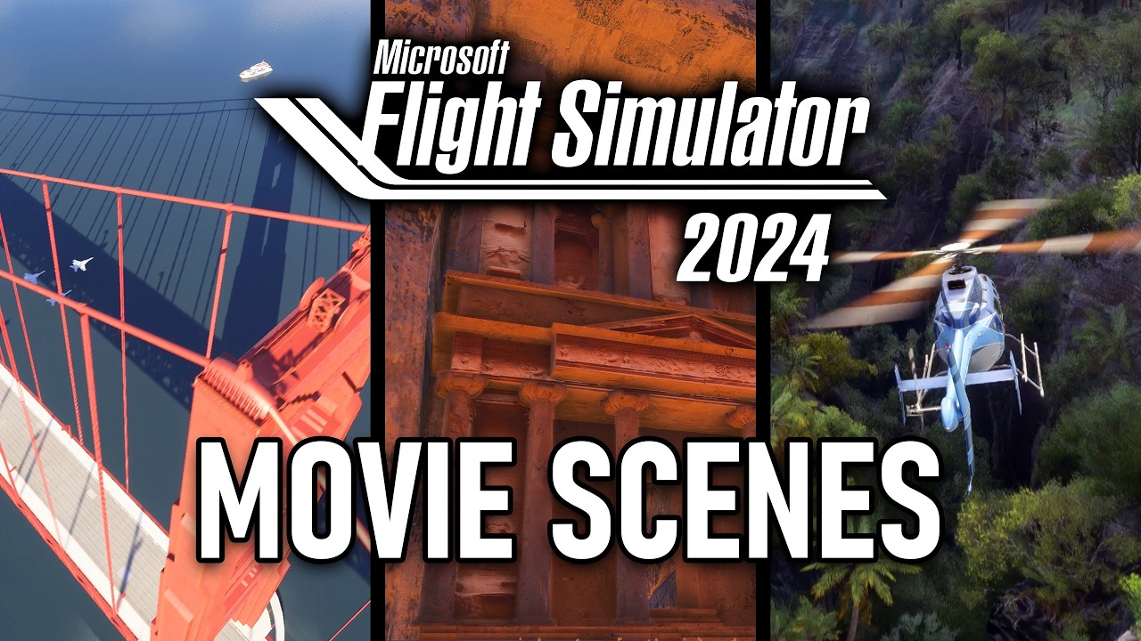 16 Iconic Movie Scenes Recreated in Microsoft Flight Simulator 2024