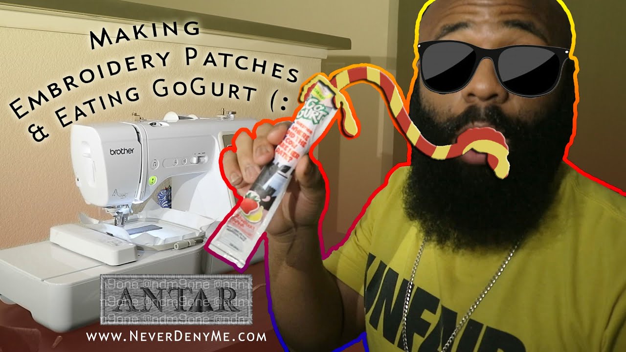 Making Embroidered Patches & Eating GoGurt | Tips For GREAT Results! + Shipping | Brother SE625 🧵