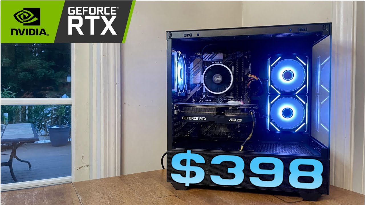 I Built An Affordable RTX Gaming PC in 2025! | $400 RTX Gaming PC