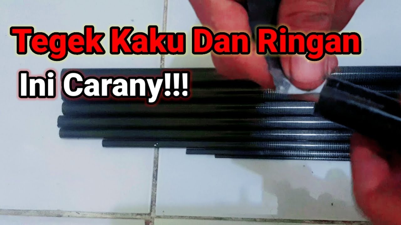 Cara Bikin Tegek Kaku Dan Ringan