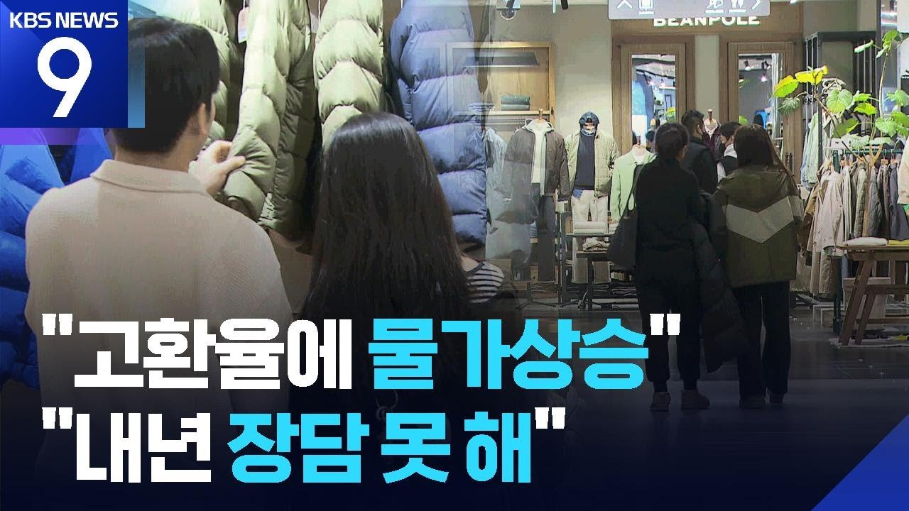 &ldquo;내년 물가도 환율에 달렸다&rdquo; 한은의 경고 [9시 뉴스] / KBS  2025.12.17.