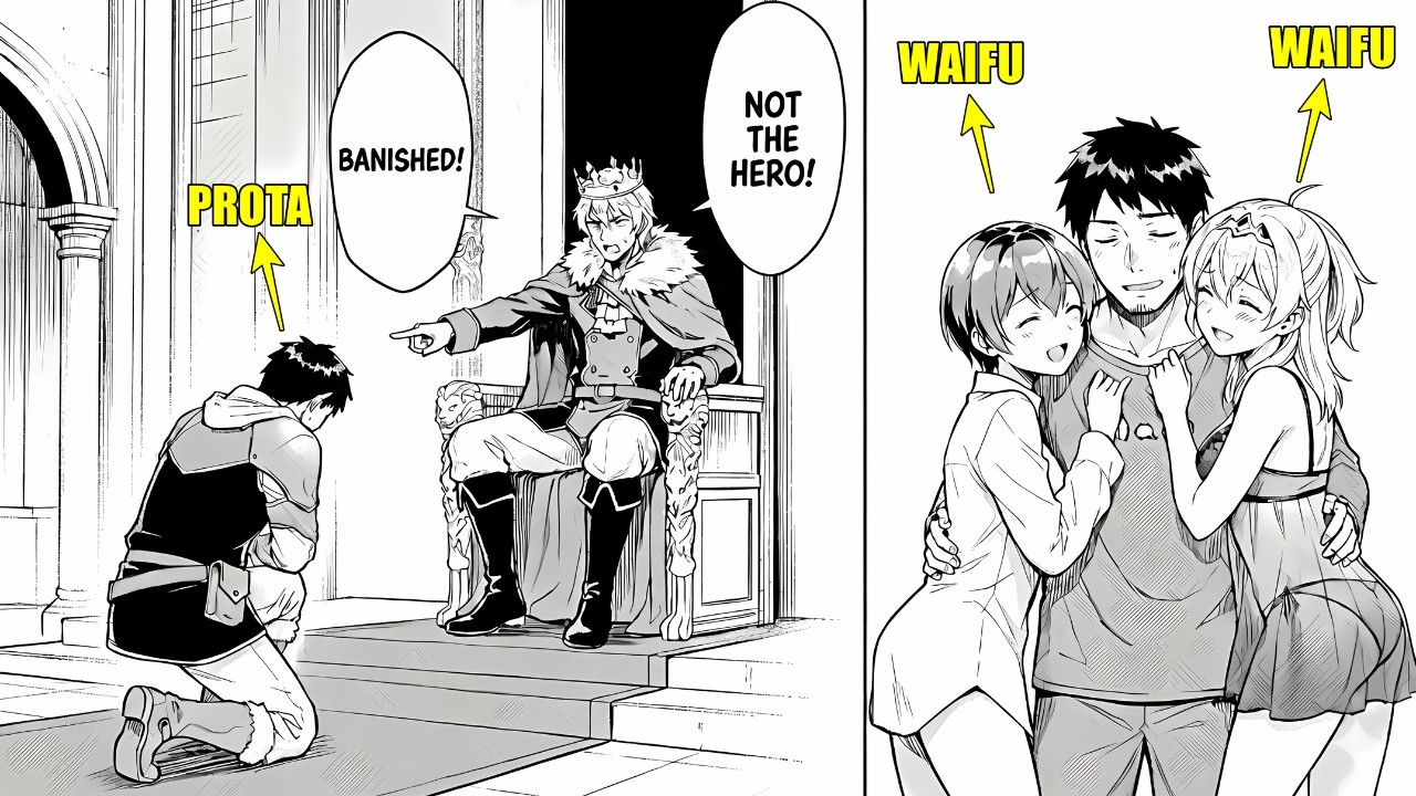 Summoned to another WORLD, was BANISHED by the KING became OP and conquered many GIRLS