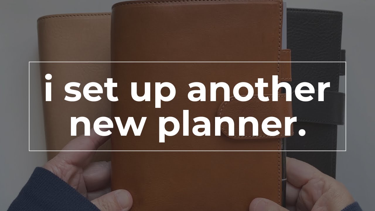 I Set Up Another New Planner // Personal Rings with FCC Inserts