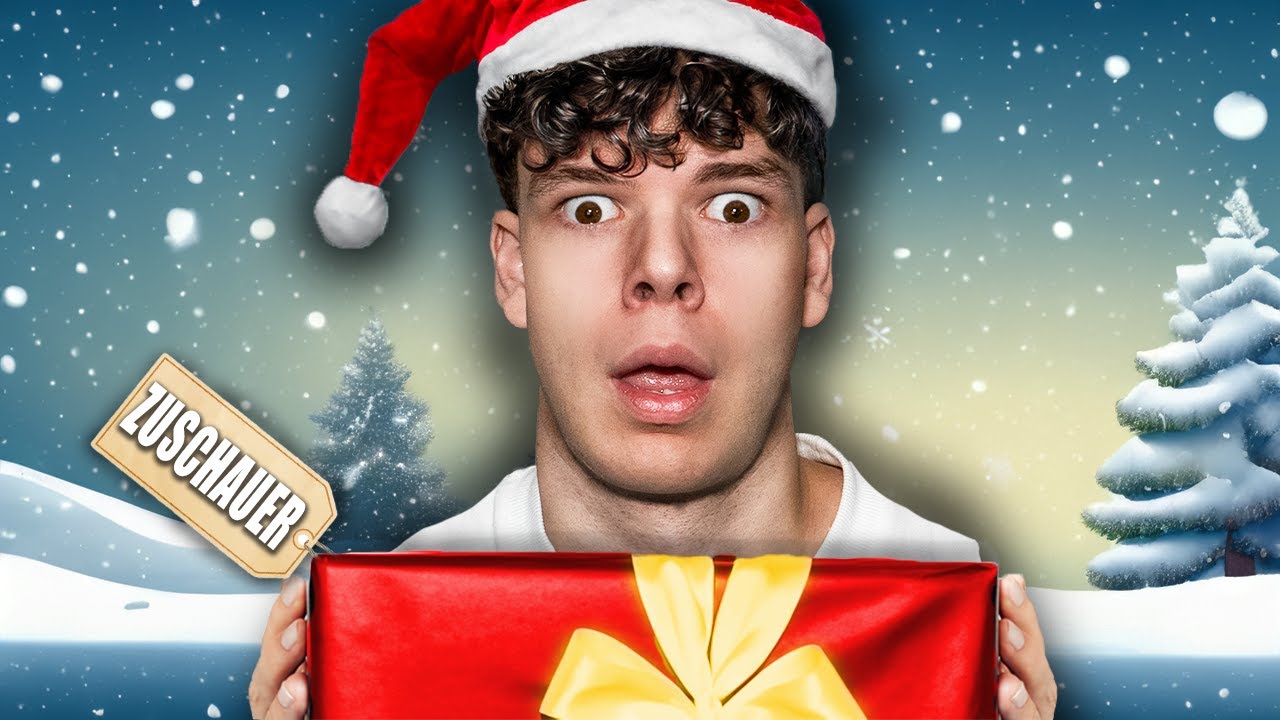 Zuschauer Schicken mir ihre Weihnachts-Geschenke...