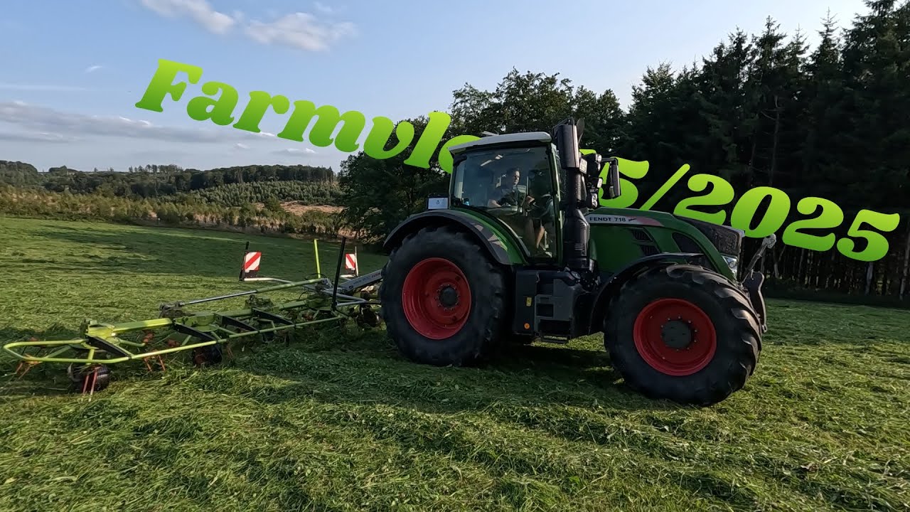 Farmvlog 15/2025 Endlich 2.Schnitt mit Fendt Vario 718