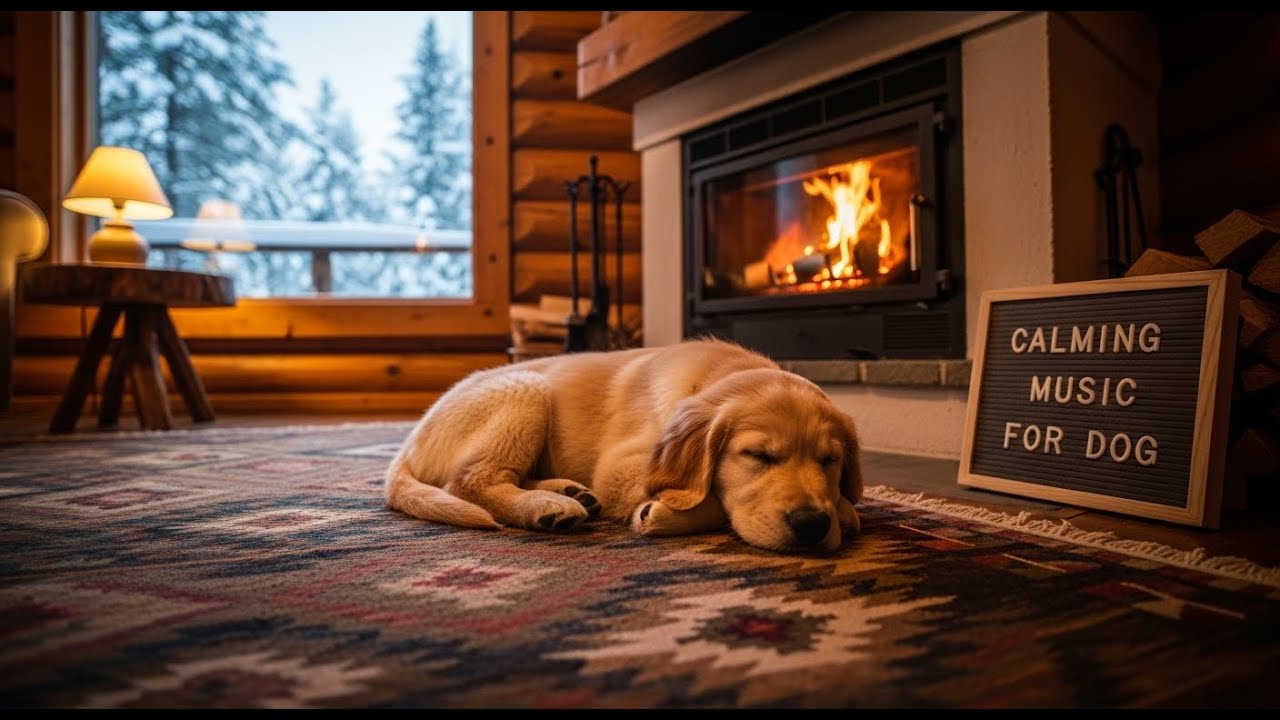 Anti - Anxiety Music for Dogs : 12 HOURS of Relaxing Sounds for Stress Relief & Deep Sleep 🐾😴😌