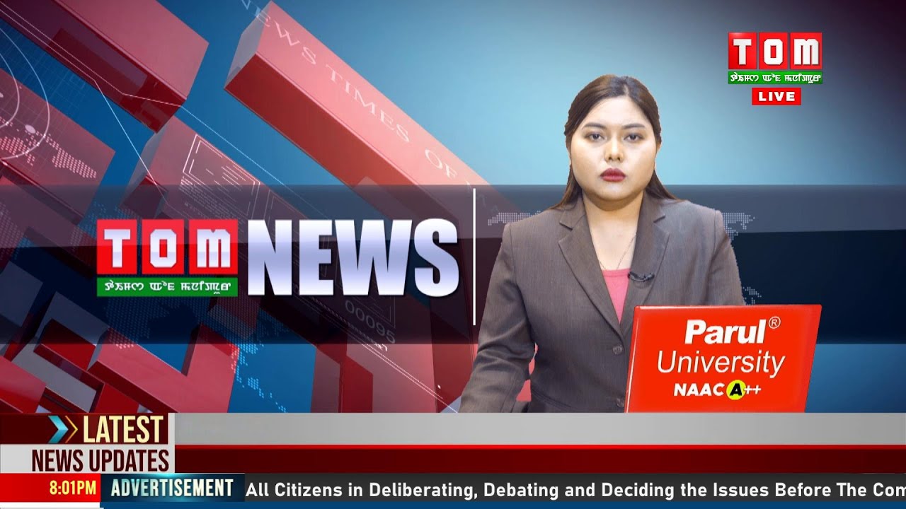 LIVE | TOM TV 8:00 PM MANIPURI NEWS, 07 MAR 2024