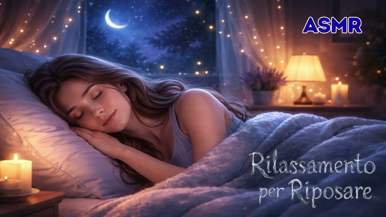 ASMR Rilassamento per Riposare bene in 5min #asmr #perte #sonno #relax #dormire  #crescitapersonale