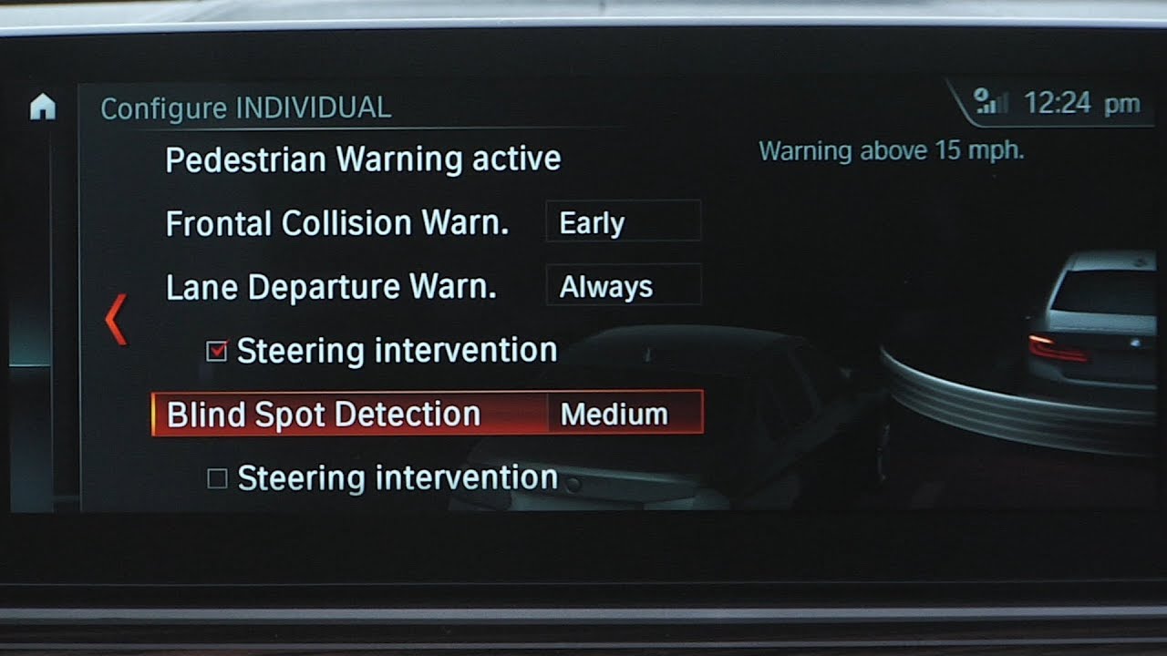 Blind Spot Detection | BMW How-To