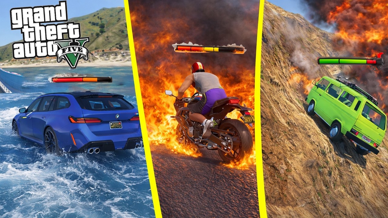 BATTLE entre vos voitures de la réalité sur GTA 5… Laquelle survivra ? #83