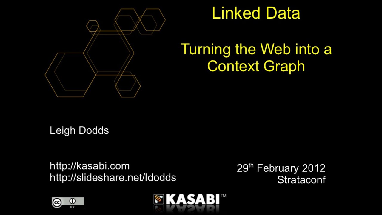 Linked Data: turning the web into a context graph (Strataconf, 29th February 2012)