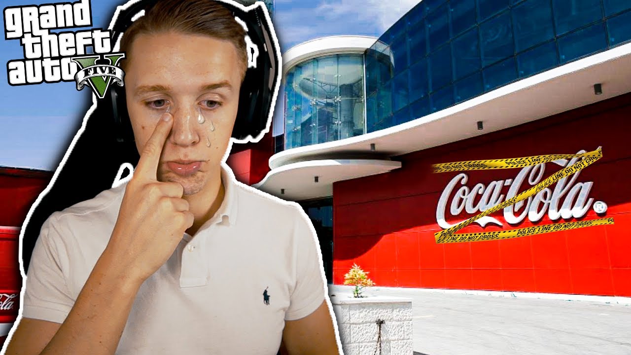 POLITIET prøver å STENGE Coca Cola FABRIKKEN min i GTA! 😭
