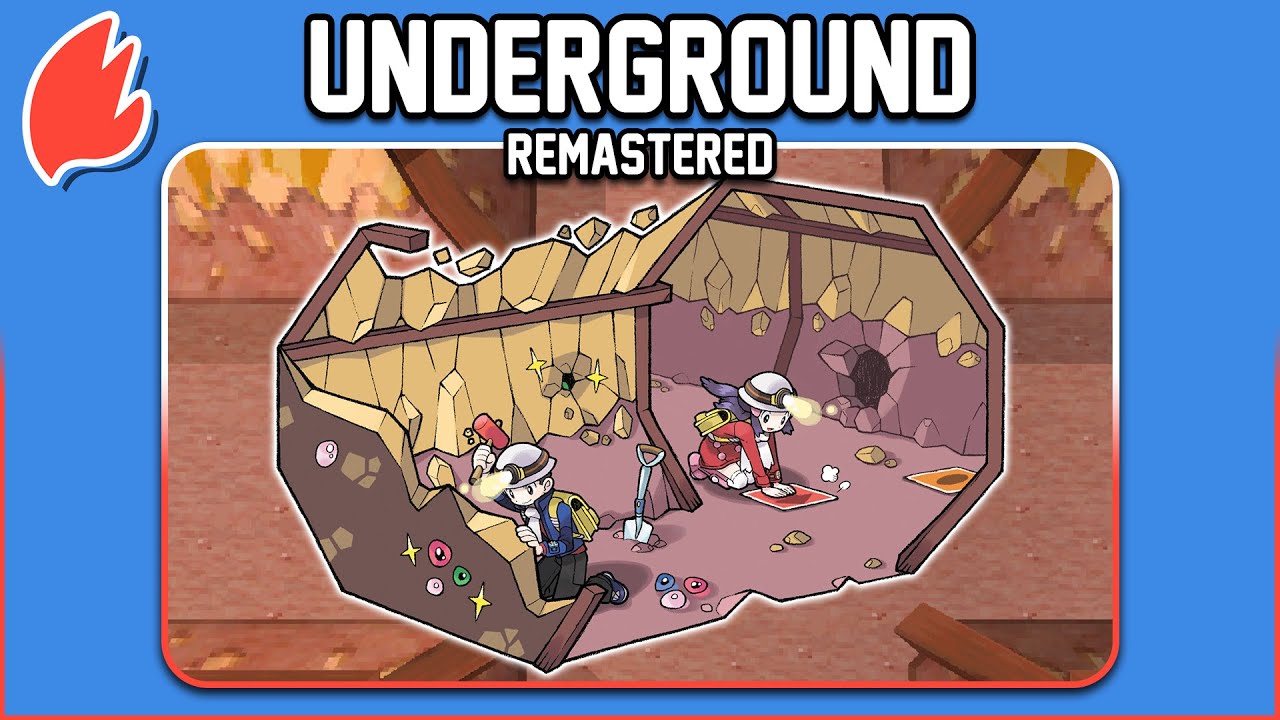The Underground: Remaster ◓ Pokémon Diamond, Pearl & Platinum