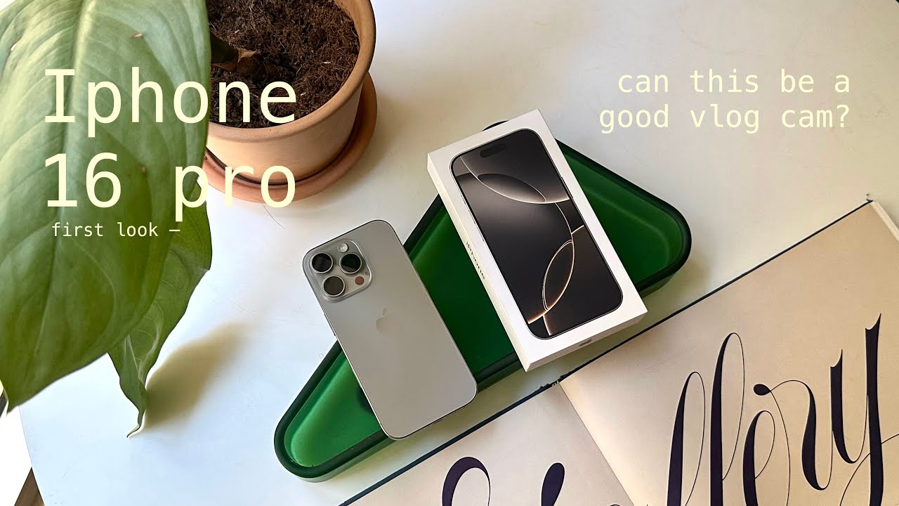 Распаковка iPhone 16 pro, пример видеоблога, аудиомикс + какие приложения для редактирования я ис...