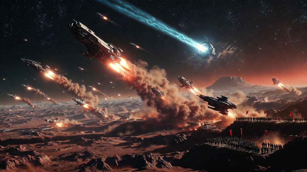 Galactic Empire Slaughters 10 Billion on Live Broadcast—Mars Revolts Back HFY | Sci-Fi Story