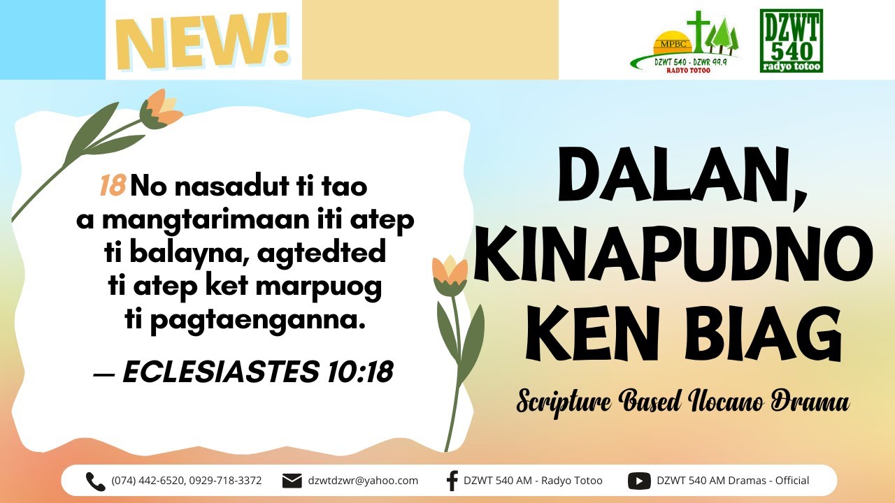 Dalan, Kinapudno ken Biag - September 13, 2025 #DZWTDramasOfficial