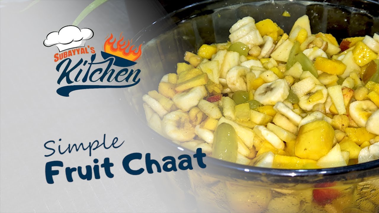 Easy Fruit Chaat Recipe in 10 Minutes | Healthy & Refreshing | How to Make Fruit Chaat