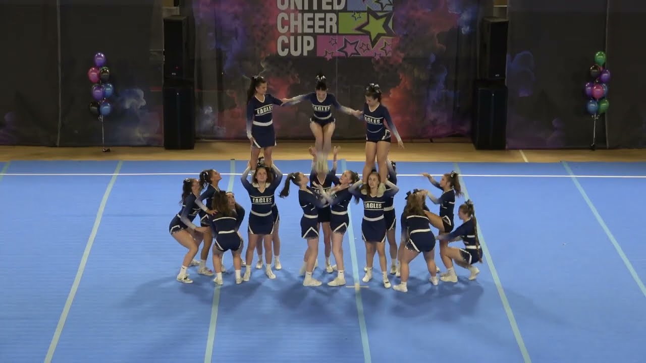 Poř.č.: 122 - UCC 2025 - Prague Eagles Cheerleaders - Unique Eagles