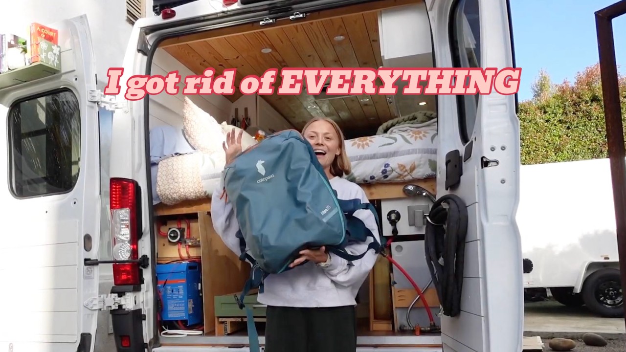 Declutter and Deep Clean my Van