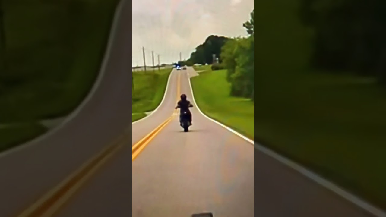 Biker Flees into Woods, K-9 Officer Tracks Him Down! (GSP Police Pursuit)
