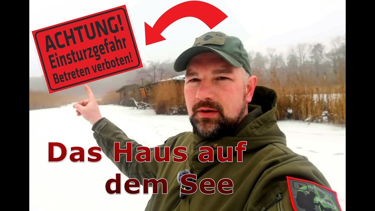 Das Haus auf dem See,  Die Hütte  im Winterschlaf / Lost Place #10