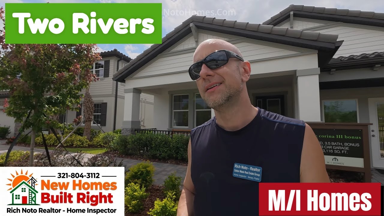 Inside the Corina 3 New Construction Home in Zephyrhills Florida |  Two Rivers M/I Homes | Realtor