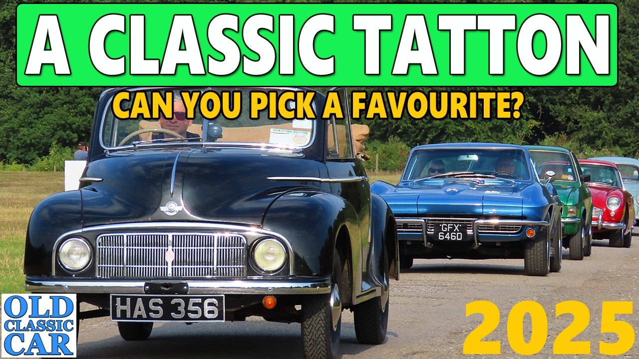 TATTON PARK CLASSIC CAR SHOW 2025 | The Classic & Retro Car Revival August 2025