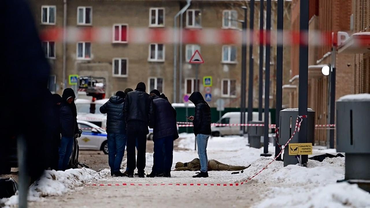 Assassinio di KIRILLOV - L'attentato minuto per minuto con le immagini dell'ESPLOSIONE