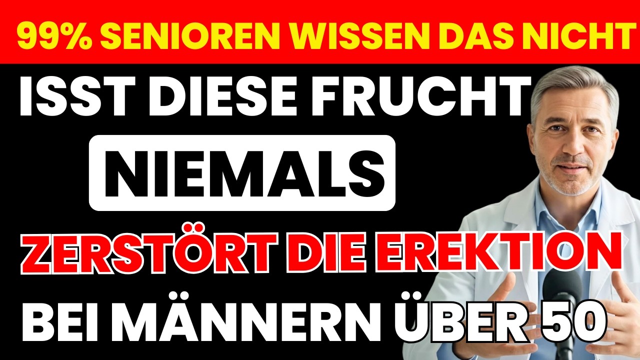 4 Früchte ruinieren Testosteron nach 60 – und 4 wirken wie natürliche Medizin | Senioren Gesundheit