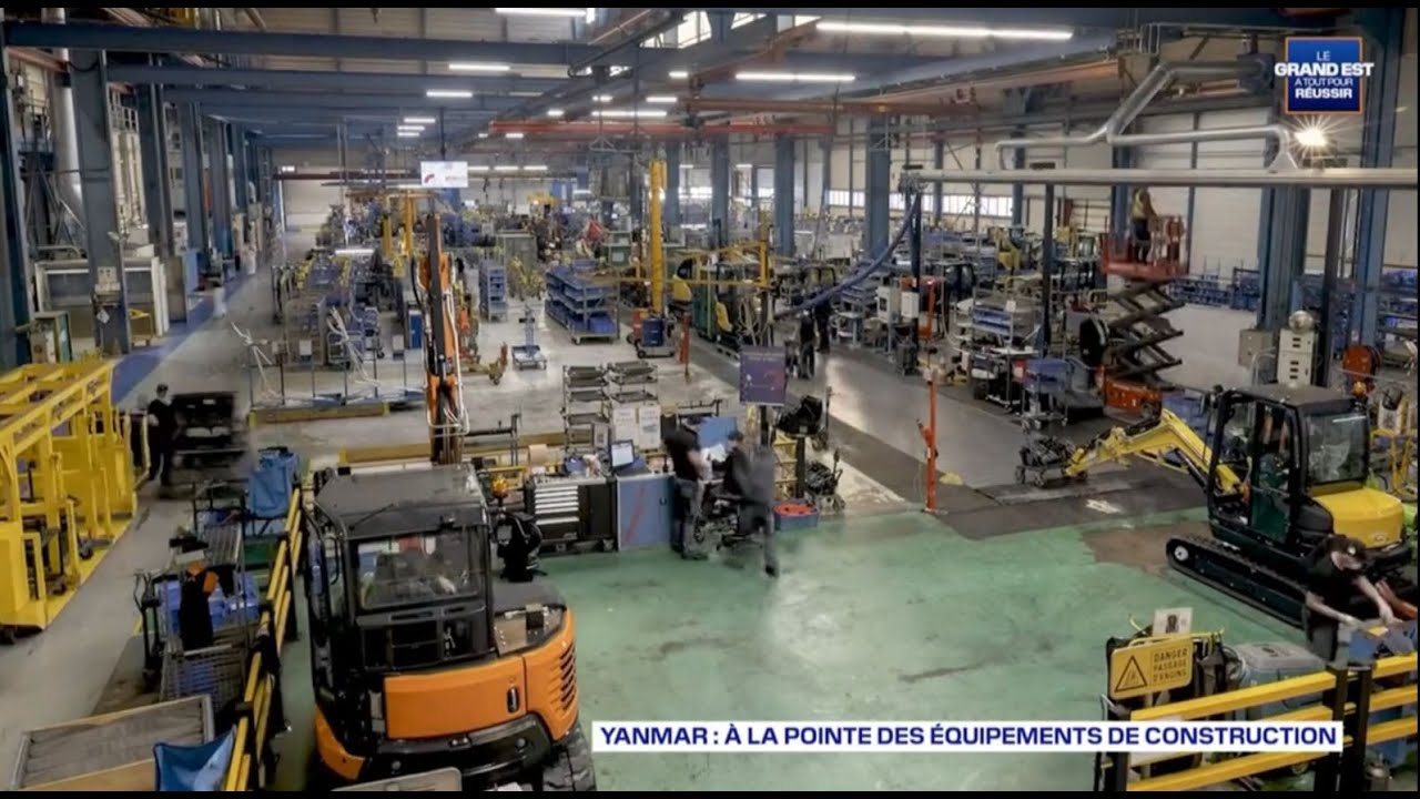 Yanmar à Saint-Dizier, un positionnement stratégique pour toucher l'Europe