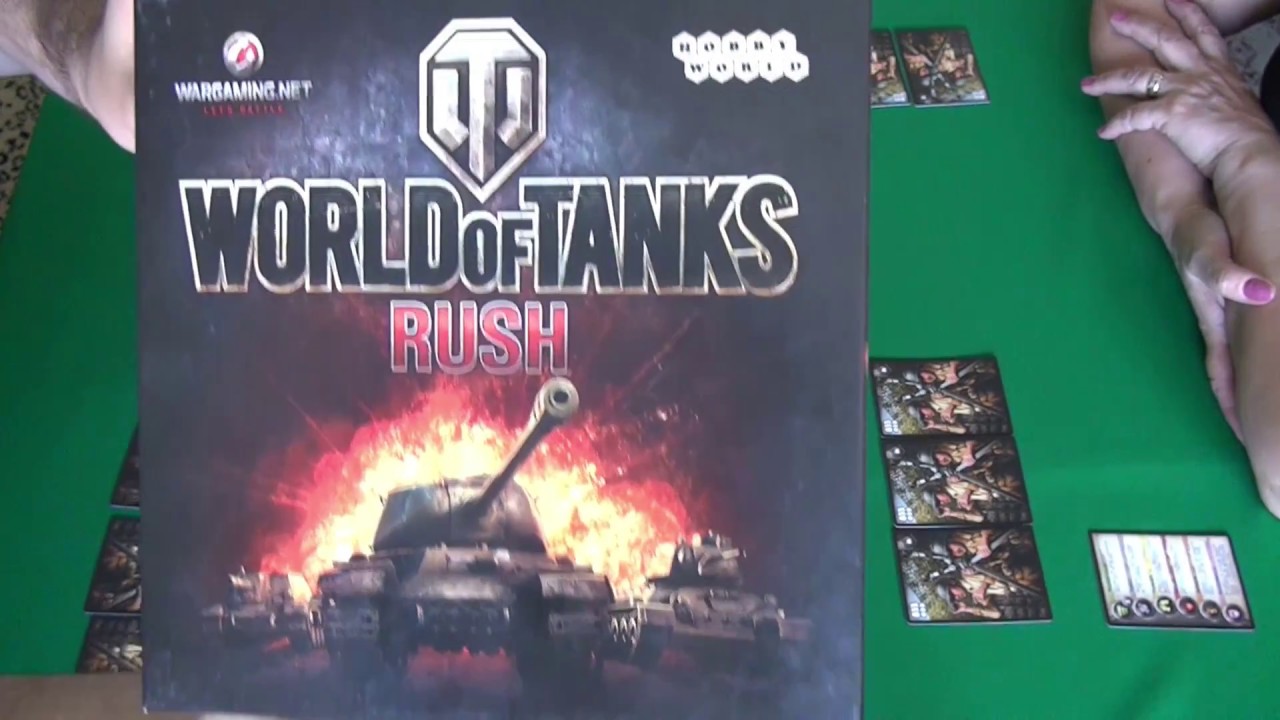 World of Tanks: Rush - играем в настольную игру.
