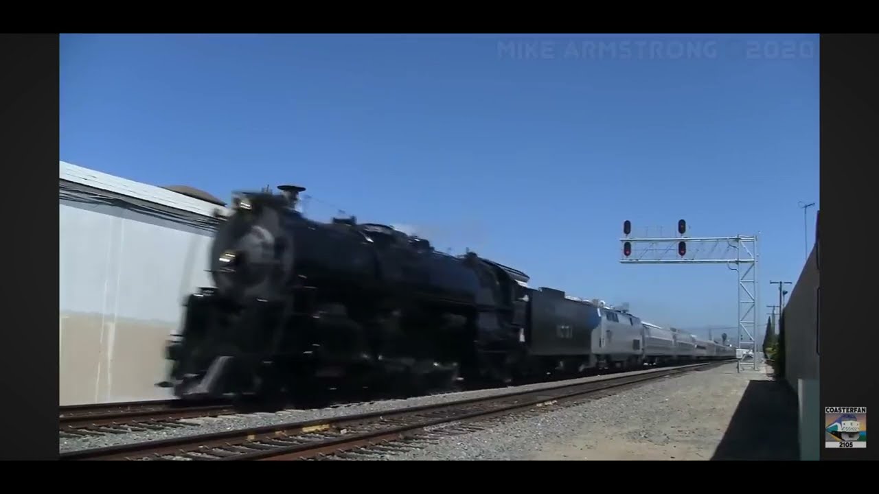 Santa Fe 3751 Steam Locomotive Part 1!