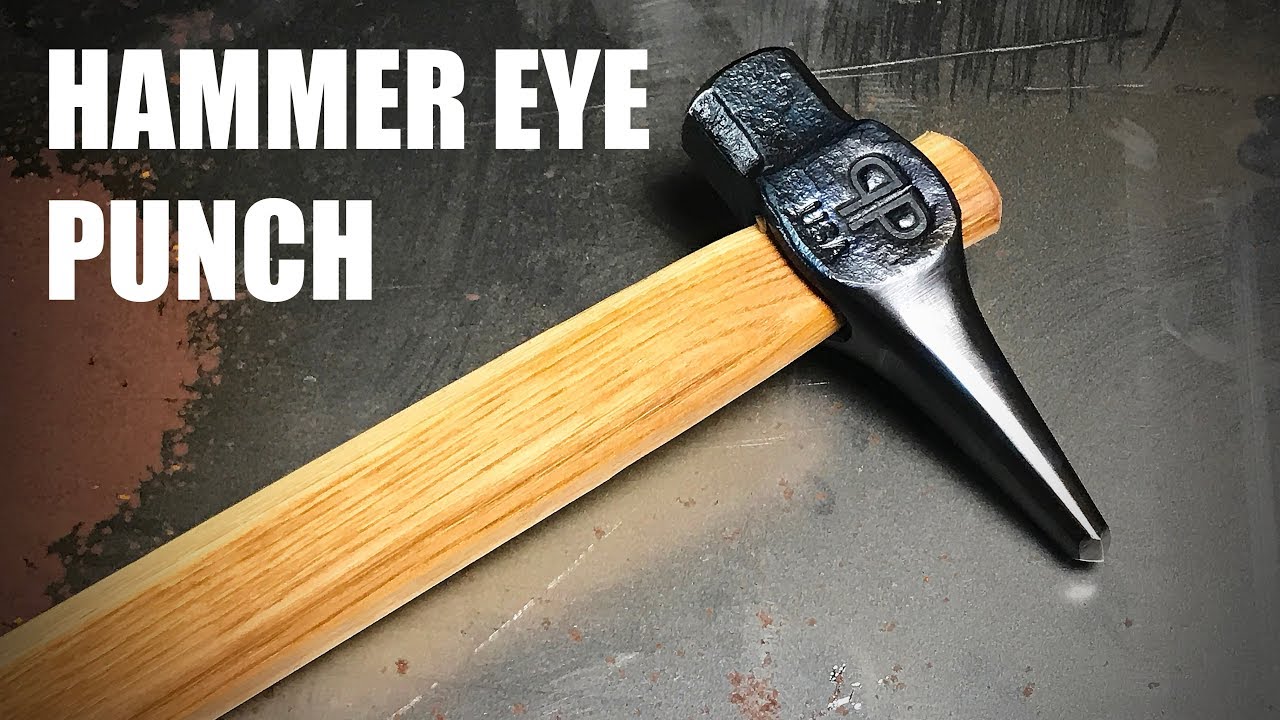 Forging a Hammer Eye Punch - Blacksmithing