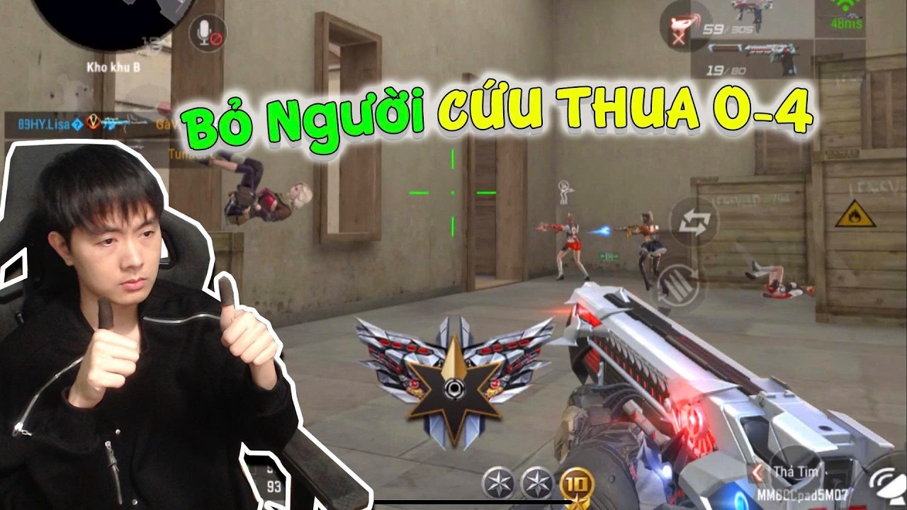 Crossfire Legends | SmileGG Bỏ Người Đỉnh Cao Để Cứu Một Màn Thua - Khiến Kẻ Địch Sốc