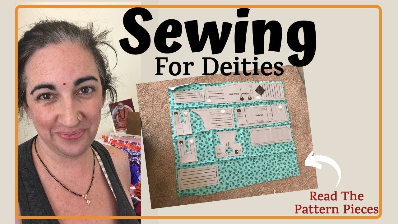 Deity Outfits Pattern Pieces: How To Use