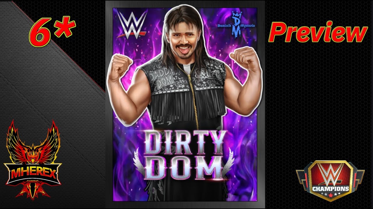 Dominik Mysterio "Dirty Dom" 6*g Showcase