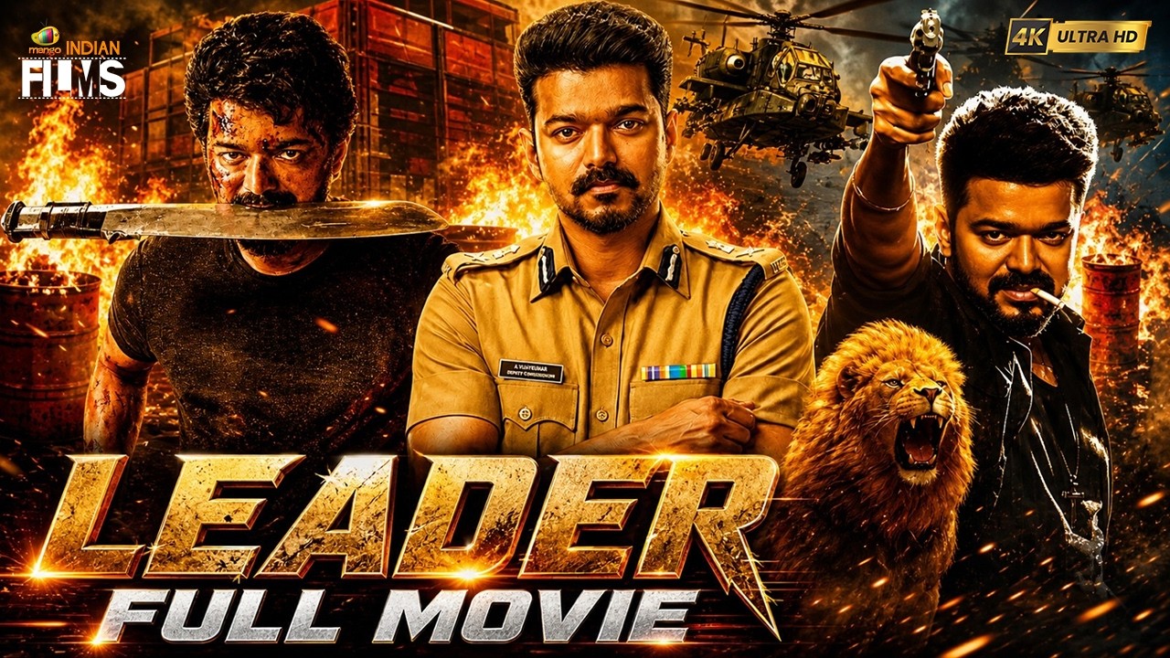 Vijay's Leader Latest Full Movie 4K | Thalapathy Vijay | Amala Paul | Kannada | Mango Indian Films