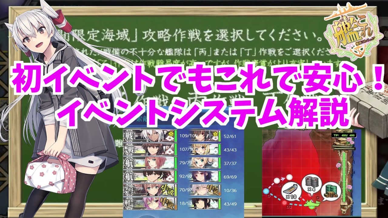 【艦これ】令和最新版！期間限定イベント海域システムまとめ【KanColle】