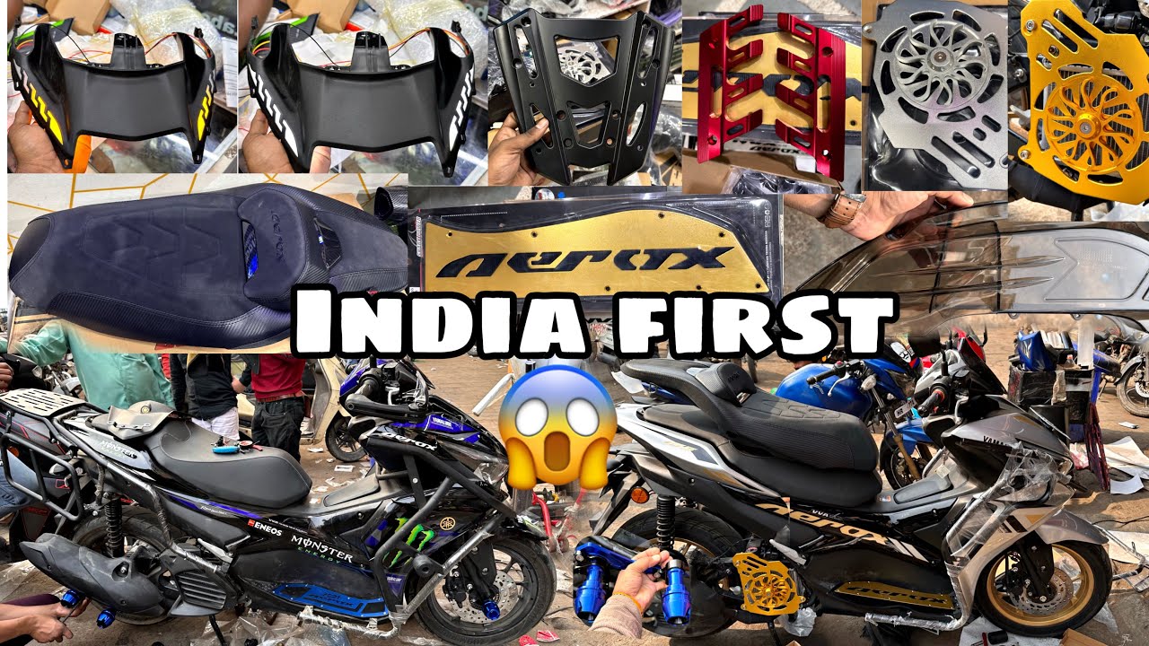Aerox Modified 😱 India first 🥇 aerox 155 modified indonesia | aerox Malaysia | aerox Thailand