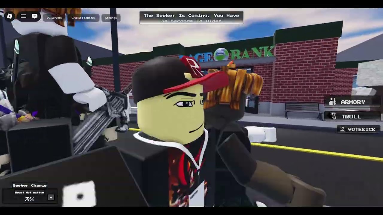 Roblox Seeker vs Hider