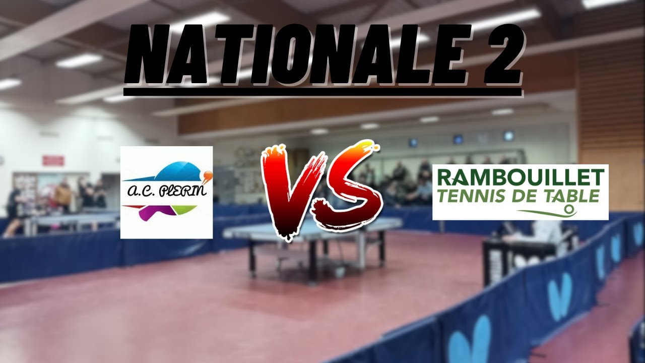 NATIONALE 2 | PLERIN AC vs RAMBOUILLET TT | HIGHLIGHTS