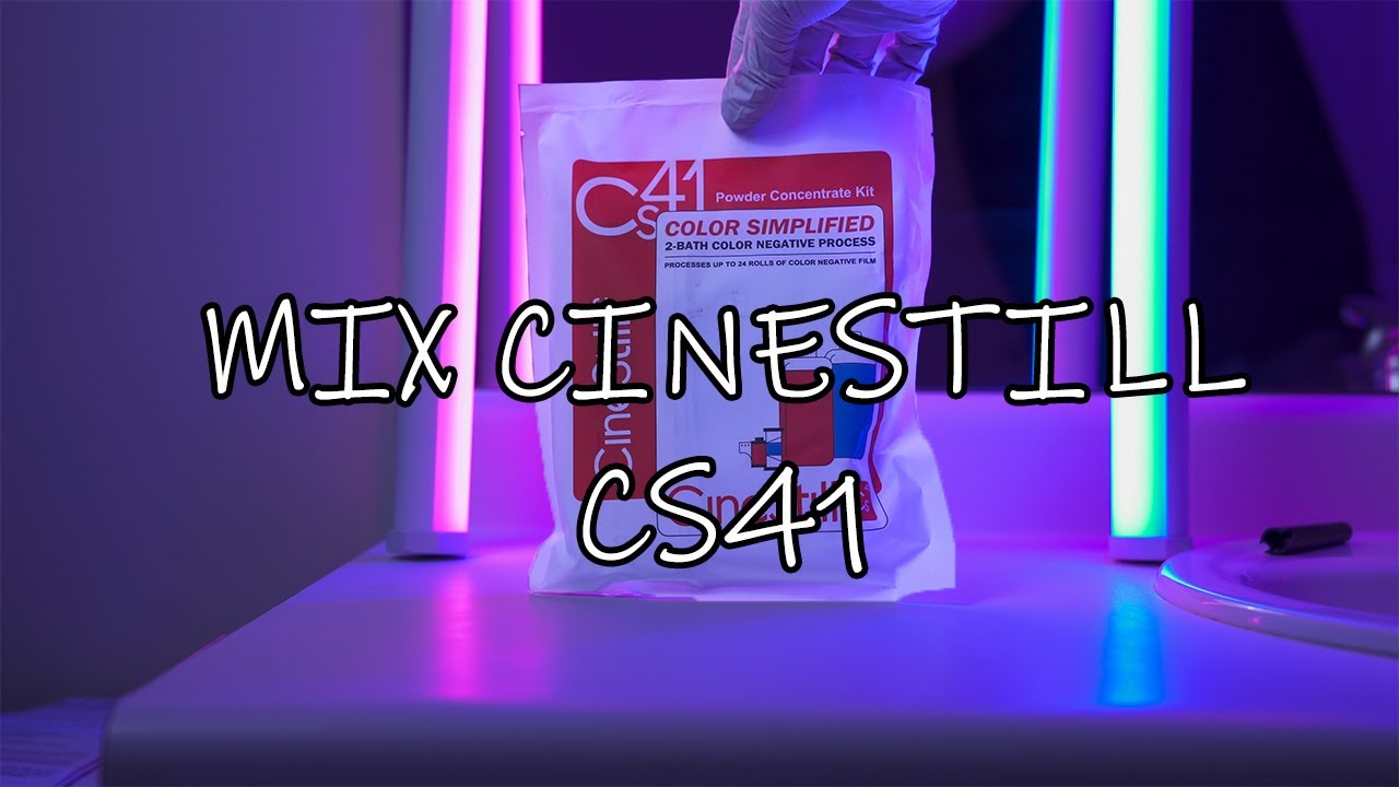 How To Mix Cinestill CS41 (For C41 Color Development)