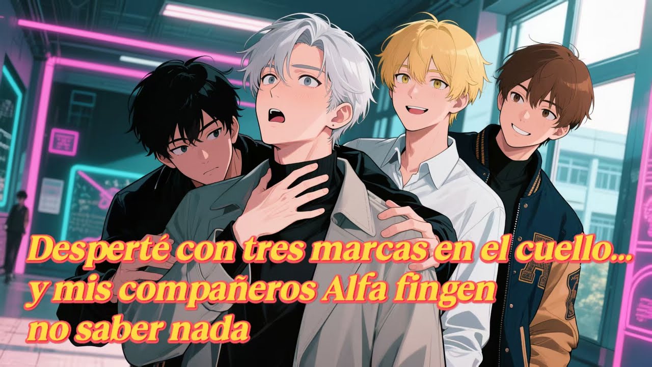 Desperté con tres marcas en el cuello… y mis compañeros Alfa fingen no saber nada (ABO・BL・Drama)